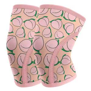 Genouillère de sport élastique en nylon réglable personnalisée avec sangle de compression, vente en gros sur mesure – Meilleures ventes - Product Image 3