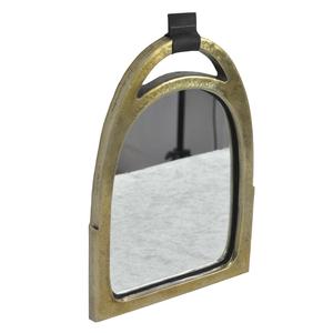 Home Accessories Decorative Brass <b>Antique</b> Horse Stirrup <b>Framed</b> Mirror Factory Price - Product Image 1