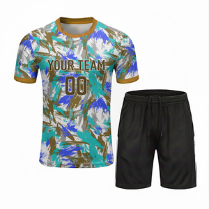 Ropa Deportiva de Verano de Talla Grande con Estampado Digital Personalizado, de Secado Rápido y Transpirable para Hombre - Product Image 5