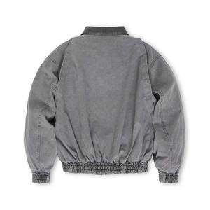 เสื้อแจ็คเก็ตทำงานวินเทจคุณภาพสูงสำหรับผู้ชาย ผ้าแคนวาสลำลอง คอผ้าคอร์ดูรอย ดีไซน์ทันสมัยสไตล์ไฮสตรีท สำหรับฤดูหนาว - Product Image 6