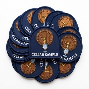 ผู้ผลิตแพทช์ปักลายแบบกำหนดเองสำหรับอุปกรณ์งานประมงทะเลของ Arch Cellar Sample Maritime Whaling Cooperage - Product Image 1