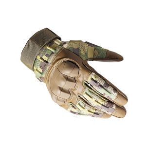 Gants de moto de course d'hiver en cuir véritable respirant antidérapant à écran tactile de haute qualité - Product Image 5