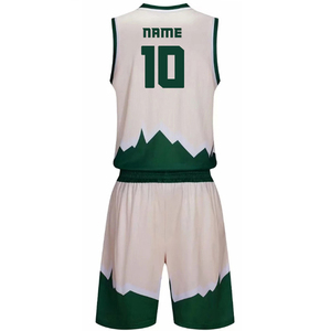 Uniformes de Baloncesto, Camisetas de Baloncesto Personalizadas, Conjuntos de Uniformes de Baloncesto para Hombre, Jersey Profesional de Secado Rápido y Transpirable - Product Image 5