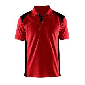 ใหม่เสื้อโปโลผู้ชายสีทึบแขนสั้นแฟชั่นลำลองฤดูร้อนชายเสื้อผู้ชายอินเทรนด์เสื้อโปโล - Product Image 4