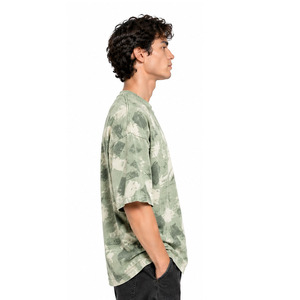T-shirt oversize pour homme 100 % coton, coupe ample, col rond, manches courtes, streetwear décontracté pour tous les jours - Product Image 3