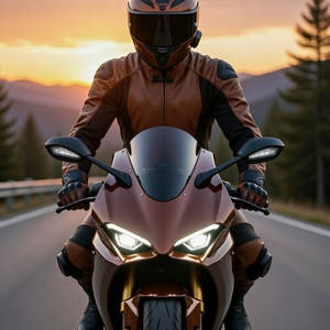 Traje de Motociclismo de Cuero Profesional de 1 Pieza para Hombre, Cuero Vacuno, Homologado por la CE - Product Image 6