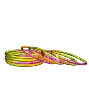 2026 New Arrival Hot Sale <b>Bangles</b> <b>Sets</b> from Women Wedding Wear for Mehndi Hot Selling Latest Custom Design Kashimiri Churiyan - Product Image 6