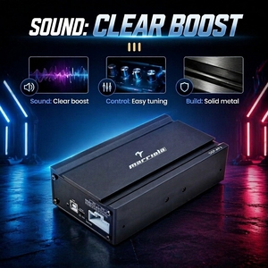 Amplificateur audio de voiture mono DSP-AP3 classe AB 45W par canal avec égaliseurs pour revendeurs de stéréos automobiles - Product Image 5
