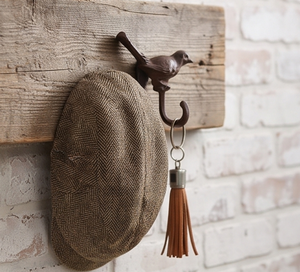 Handmade Bird Design Wall <b>Hook</b> Metal Vintage Style Animal Pattern Single <b>Hook</b> For Clothing Storage Elegant Wall Accent - Product Image 4