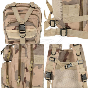 Sac à dos tactique prêt pour l'aventure avec bretelles réglables et caractéristiques d'organisation pratiques - Product Image 5