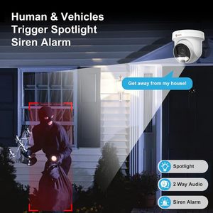 Caméra PTZ <span class=keywords><strong>Anpviz</strong></span> 4K PoE avec zoom optique 5X, panoramique 280° °   Inclinaison 90° °   Caméra de sécurité IP, détection de personnes et de véhicules, alarme sonore, communication bidirectionnelle - Product Image 5