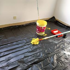 4 मील (100 मीटर x 100 मीटर) मोटी पी प्लास्टिक शीटिंग नमी प्रमाण सुरक्षात्मक फिल्म औद्योगिक उपयोग ड्रॉप कपड़े कवर - Product Image 4