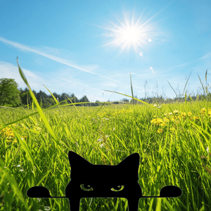 Statua di Gatto in Metallo Fantasiosa CIFbuy per Decorazione Esterna di Giardini e Prati, Regalo Artistico per le Feste con Servizio di Ritiro Temu su TikTok - Product Image 4