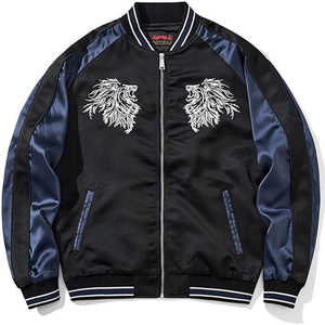 Proveedor de Chaquetas Urbanas de Entrenamiento de Marca Privada |   Ropa Urbana con Estampado a Cuadros de Inspiración Deportiva, Estilo Vintage Hip Hop Casual de Otoño, OEM - Product Image 5