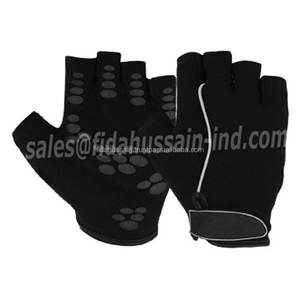 Guantes de Ciclismo transpirables personalizados profesionales para hombre, Guantes de Ciclismo de tela de nailon con estampado de silicona, Guantes deportivos de ciclismo superior - Product Image 5