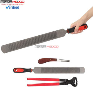 Professional Reusable Stainless Steel Veterinary Horse Hoof Trimming <b>Shears</b> 3-Piece Set Heavy-Duty Equine Farrier Hoof Nipper - Product Image 3