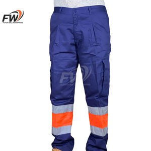 Pantalon de travail pour homme OEM/ODM, léger, en coton, haute visibilité, réfléchissant, séchage rapide, imperméable, confortable - Product Image 6