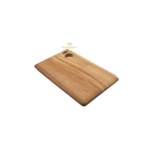 Rectangle With Stainless Steel Handle <b>Combination</b> Package Vietchoice wholesale high quality Bamboo Chopping Blocks - Product Image 3
