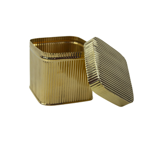 Shiny Brass Metal <b>Storage</b> <b>Box</b> Set of 2 Sugar and Tea Pots Lid Knob Dry Fruits Container Candy <b>Storage</b> <b>Bins</b> <b>Storage</b> Containers - Product Image 6