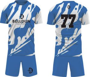Ensemble de maillots de sport classiques verts pour hommes, 100% polyester, nouvelle arrivée, uniformes de football, logo personnalisé, sublimation - Product Image 1