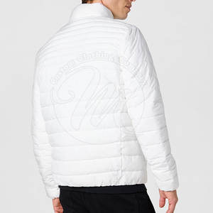 Dernier modèle de veste d'hiver matelassée, veste matelassée avec logo personnalisé, veste matelassée très vendue - Product Image 3