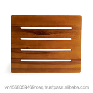 Taburete minimalista de madera de acacia de 3,5 ", totalmente ensamblado, seguro para niños pequeños, para escuela, cocina, dormitorio, hotel, apartamento, uso - Product Image 3