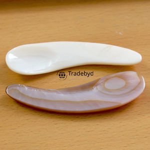 Cuillère élégante faite à la main avec incrustation de nacre, cuillère de service haut de gamme Tradebyd - Product Image 4