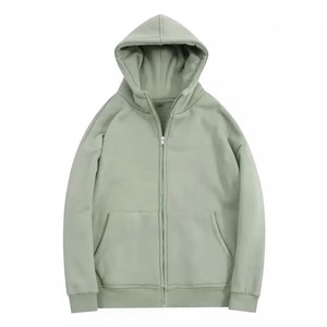 Hoodie en molleton de coton personnalisé avec logo en relief pour les marques de mode de luxe américaines, faible MOQ, fabrication sur mesure, fournisseur d'usine. - Product Image 5