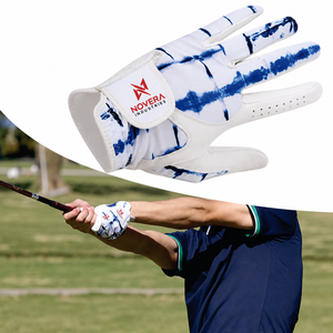 Guantes de Golf Personalizados al por Mayor con Logotipo Personalizado, Duraderos, de Cuero Ecológico, Antideslizantes, Transpirables, con Agarre Ajustable para las Cuatro Estaciones - Product Image 5