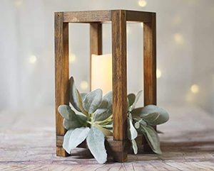 Centro de Mesa de Madera con Forma de Linterna, Decoración para Bodas, Portavelas de Madera para Ramadán, para Bodas, Restaurantes y Hoteles, por MULTI CRAFT - Product Image 4