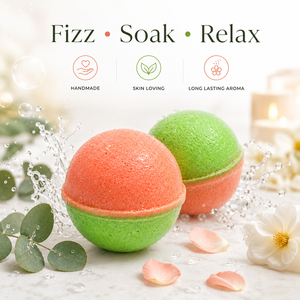 Bombas de Baño Efervescentes de Sandía Natural, Venta al por Mayor, Hechas a Mano, OEM, ODM, Logotipo Personalizado, Marca Privada - Product Image 5