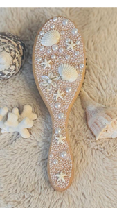 Miroir à main de luxe fait main en coquillages naturels, miroir de vanité décoratif pour cadeau et décoration intérieure - Product Image 5