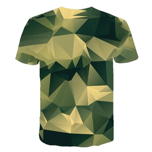 Men's Short Sleeve <b>Camouflage</b> Printed <b>T</b>-<b>Shirt</b> 100% Polyester Regular Fit O-Neck Casual Style Hunting Design Digital Print - Product Image 6