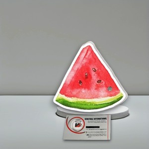 แผ่นแม่เหล็กอะคริลิคสำหรับต่อขนตา รูปหัวใจผีเสื้อ ลายแตงโม แบรนด์ส่วนตัว ใช้ซ้ำได้ เป็นมิตรกับสิ่งแวดล้อม อุปกรณ์เสริมความงามสำหรับต่อขนตา - Product Image 4