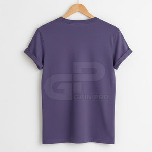 T-shirt homme col rond en coton doux, style western, pour tous les jours et l'été. - Product Image 2