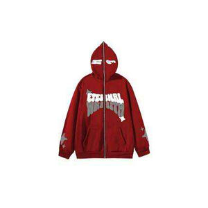 เสื้อฮู้ดดี้แบบเต็มตัวที่ออกแบบเองได้ พร้อมซิปคุณภาพพรีเมียม ผ้าคอตตอนผสมที่ทนทาน และทรงเข้ารูปทันสมัยสำหรับแฟชั่นคนเมืองยุคใหม่ - Product Image 5