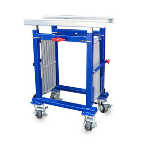 Ausavina QLI Four-Wheel Steel Foldable <b>Table</b> <b>Space</b>-<b>Saving</b> Design AQFT7923 - Product Image 5