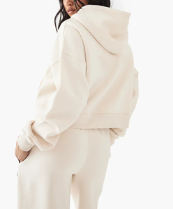 Sweat-shirt à capuche zippé pour femme, décontracté, avec poches, pour les détaillants et les acheteurs en gros internationaux - Product Image 6