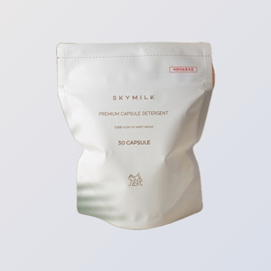 Capsules de lessive Sky Milk Korean K-Beauty Premium, 30 pièces, fabriquées en Corée - Product Image 4