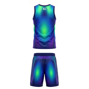 Uniformes de Baloncesto de Verano Personalizados al Por Mayor, Conjunto de Jersey Transpirable para Entrenamiento, Proveedor de Ropa Deportiva para Equipos - Product Image 2