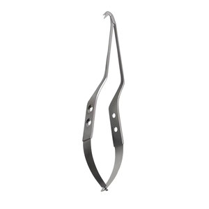 Tijeras de Microdisección Quirúrgicas con Ángulo de 125 Grados, Tipo Bayoneta, 7.5 Pulgadas de Largo, para Disecación de Tejidos Delicados, Instrumentos Médicos - Product Image 1