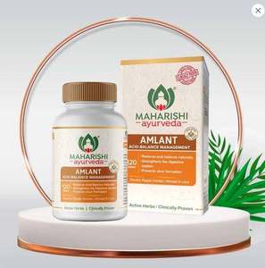 Équilibreur d'acides naturels Amlant, extrait végétal Maharishi, formule ayurvédique à base de plantes, soutien au bien-être digestif, soin holistique, confiance. - Product Image 4