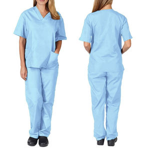 Ensemble de tenues de travail médicales et professionnels à prix abordable pour infirmières, esthéticiennes, médecins, femmes et hommes, comprenant un haut et un pantalon - Product Image 2
