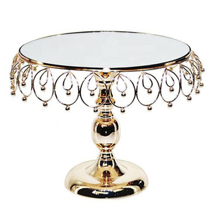 Rose Gold Metal Round Dessert <b>Table</b> Cake Stands Wedding Cake Display Perfect for <b>Birthday</b> Wedding Party Decor - Product Image 1