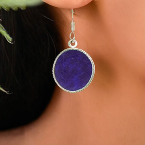 IndianMores Boucles d'oreilles pendantes en argent sterling 92,5 avec émeraude en forme de poire pour femmes et filles - Product Image 3