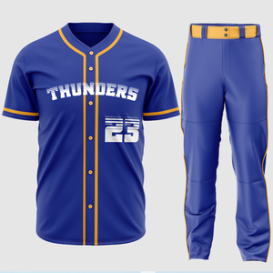 ชุดกีฬาเบสบอลและซอฟต์บอลคุณภาพสูง ดีไซน์ยอดเยี่ยม ปี 2026 ชุดยูนิฟอร์มคุณภาพดีที่สุดสำหรับเยาวชน ซอฟต์บอลแบบสโลว์พิทช์ ชุดยูนิฟอร์มแห้งเร็ว - Product Image 3