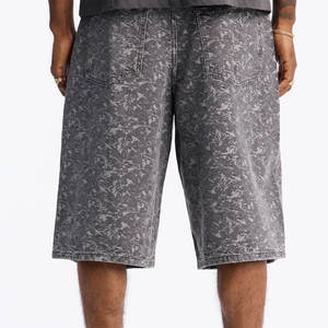 Shorts de Mezclilla para Hombre, Estilo Urbano de Verano, Jeans Casuales Vintage, Alta Calidad, Transpirables, Cómodos, Corte Recto, Detalles Desgastados - Product Image 3