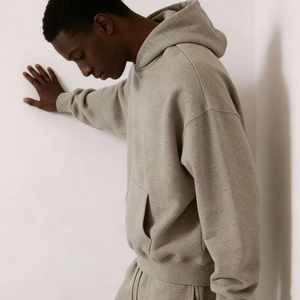 Solid Color Custom logo Wholesale Trendy Breathable Fashion Causal Outdoor <b>Pullover</b> <b>Men</b> And Women Heavyweight Winter Hoodie - Product Image 2