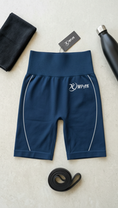 กางเกงขาสั้นออกกำลังกายสำหรับผู้หญิง ทรงสปอร์ต ระบายอากาศได้ดี เหมาะสำหรับโยคะ ยกน้ำหนัก ฟิตเนส ขี่จักรยาน กระชับสัดส่วน ยกกระชับสะโพก แบบไร้ตะเข็บ - Product Image 6