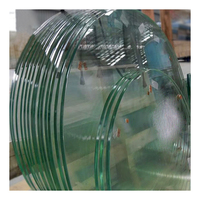 Dessus de table en verre trempé de rayon de 8mm 10mm personnalisables en gros